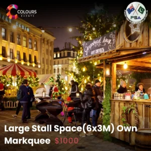 Large Stall Space (6x3m Own Marquee)
