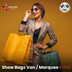 Showbags VAN Marquee